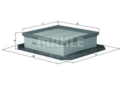 MAGNETI MARELLI 154070545207 — Filtru de aer