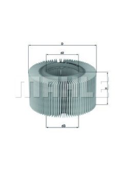 MAGNETI MARELLI 154087562800 — Фильтр воздушный