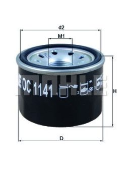 MAGNETI MARELLI 154072447359 — Filtru de ulei