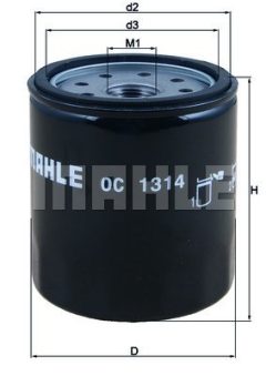MAGNETI MARELLI 154072425523 — Filtru de ulei