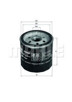 MAGNETI MARELLI 154077641996 — Масляный фильтр