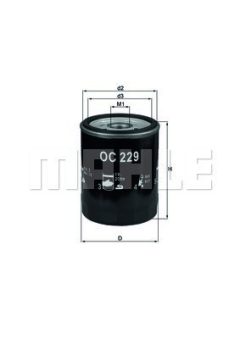 MAGNETI MARELLI 154087108240 — Filtru de ulei