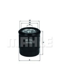 MAGNETI MARELLI 154705167150 — Масляный фильтр