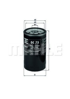 MAGNETI MARELLI 154076375490 — Filtru de ulei
