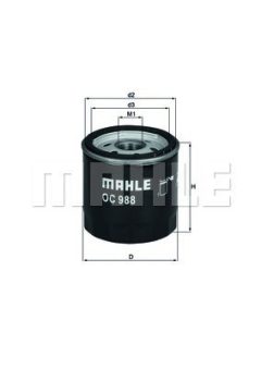 MAGNETI MARELLI 154705322670 — Масляный фильтр