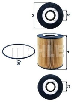 MAGNETI MARELLI 154796056430 — Масляный фильтр