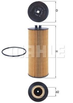 MAGNETI MARELLI 154798536980 — Масляный фильтр