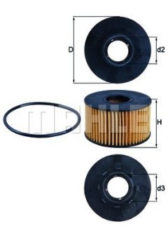 MAGNETI MARELLI 154084631500 — Масляный фильтр