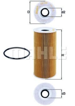 MAGNETI MARELLI 154703841070 — Масляный фильтр