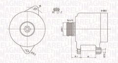 MAGNETI MARELLI 063731522010 — Alternator