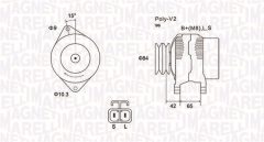 MAGNETI MARELLI 063731530010 — Alternator
