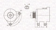 MAGNETI MARELLI 063731782010 — Генератор
