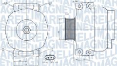 MAGNETI MARELLI 063731880010 — Генератор