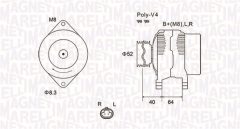MAGNETI MARELLI 063732023010 — Генератор
