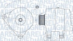 MAGNETI MARELLI 063732033010 — Alternator