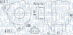MAGNETI MARELLI 063732110010 — Генератор