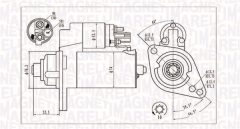MAGNETI MARELLI 063721293010 — Electromotor