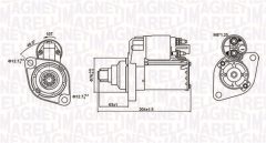 MAGNETI MARELLI 063721347010 — Electromotor