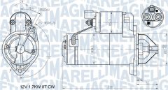 MAGNETI MARELLI 063721365010 — Electromotor