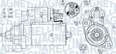 MAGNETI MARELLI 063721393010 — Electromotor