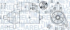 MAGNETI MARELLI 063721397010 — Electromotor