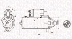 MAGNETI MARELLI 063721423010 — Electromotor
