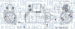 MAGNETI MARELLI 063721433010 — Electromotor