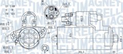 MAGNETI MARELLI 063721521010 — Electromotor