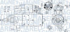 MAGNETI MARELLI 063721563510 — Electromotor