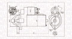 MAGNETI MARELLI 063720624010 — Electromotor