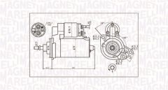 MAGNETI MARELLI 063720713010 — Electromotor