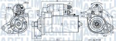 MAGNETI MARELLI 063720789010 — Electromotor