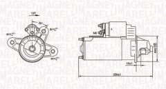 MAGNETI MARELLI 063720977010 — Electromotor