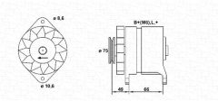 MAGNETI MARELLI 944356106010 — Генератор