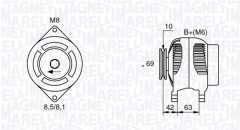 MAGNETI MARELLI 063532620010 — Генератор