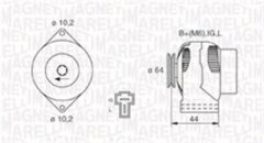 MAGNETI MARELLI 063730019010 — Alternator