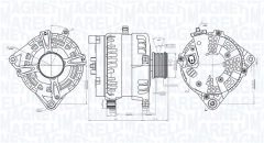 MAGNETI MARELLI 063731513010 — Генератор