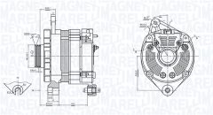 MAGNETI MARELLI 063733685010 — Генератор