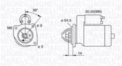 MAGNETI MARELLI 063720796010 — Стартер