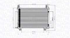 MAGNETI MARELLI 350203741000 — Радиатор кондиционера