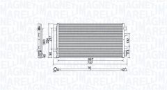 MAGNETI MARELLI 350203762000 — Радиатор кондиционера