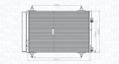 MAGNETI MARELLI 350203820000 — Радиатор кондиционера