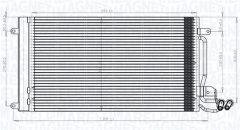 MAGNETI MARELLI 350203821000 — Radiator aer condiționat