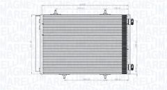 MAGNETI MARELLI 350203822000 — Радиатор кондиционера