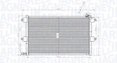 MAGNETI MARELLI 350203831000 — Радиатор кондиционера