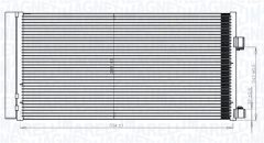 MAGNETI MARELLI 350203847000 — Radiator aer condiționat