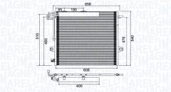 MAGNETI MARELLI 350203947000 — Радиатор кондиционера