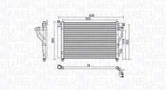 MAGNETI MARELLI 350203957000 — Radiator aer condiționat