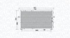 MAGNETI MARELLI 350203985000 — Radiator aer condiționat