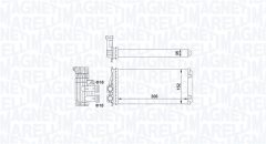 MAGNETI MARELLI 350218435000 — Радиатор печки